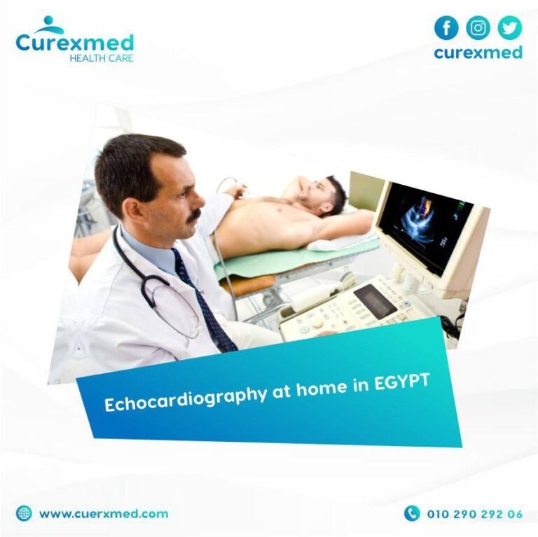 Best Echocardiography Examination at home in Egypt curexmed
