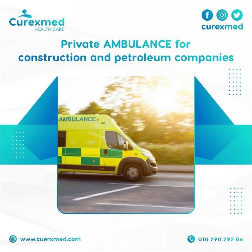 Private ambulance for contracting and oil companies | curexmed