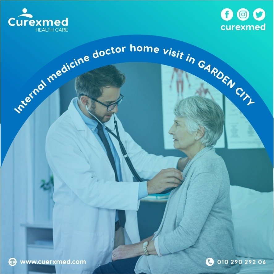 Internal medicine doctor home visit in Garden City | curexmed