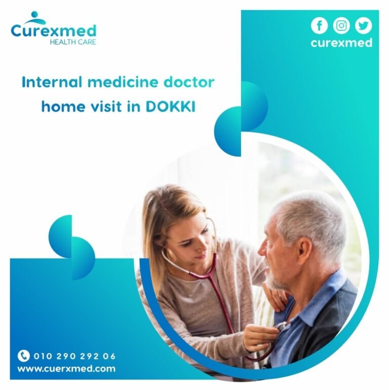 Internal medicine doctor home visit in Dokki | curexmed